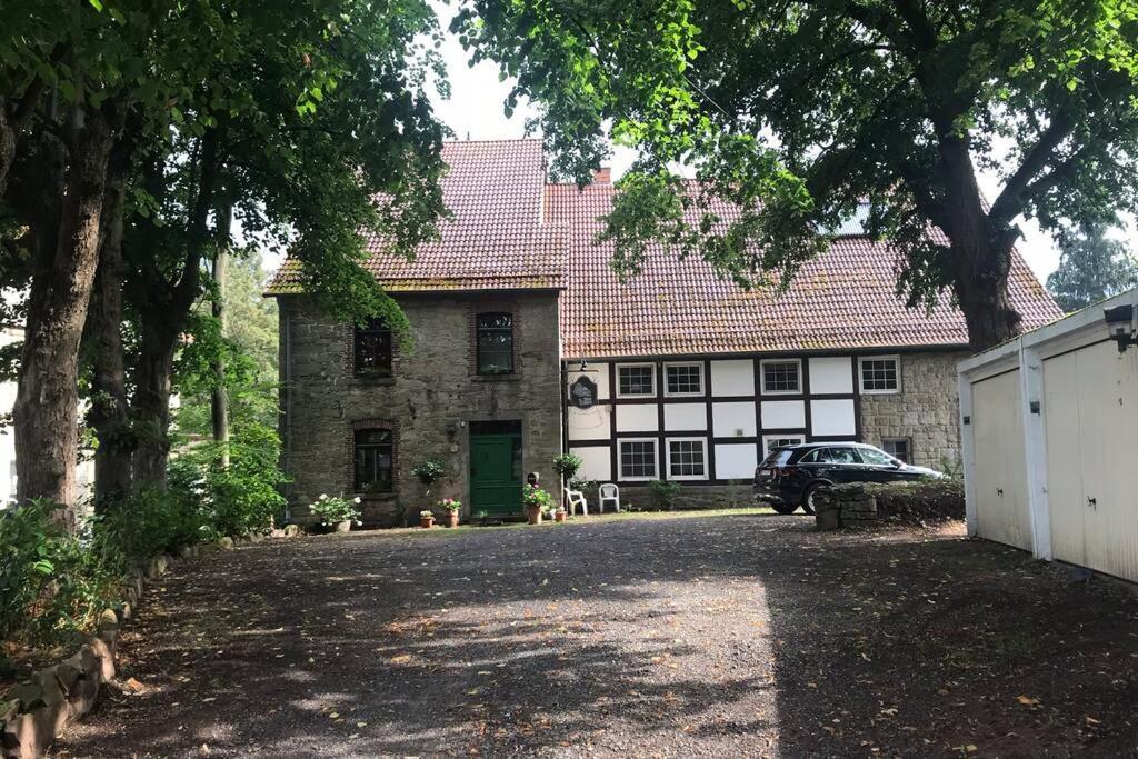 Alte Post Linderhofe Appartement Extertal Buitenkant foto