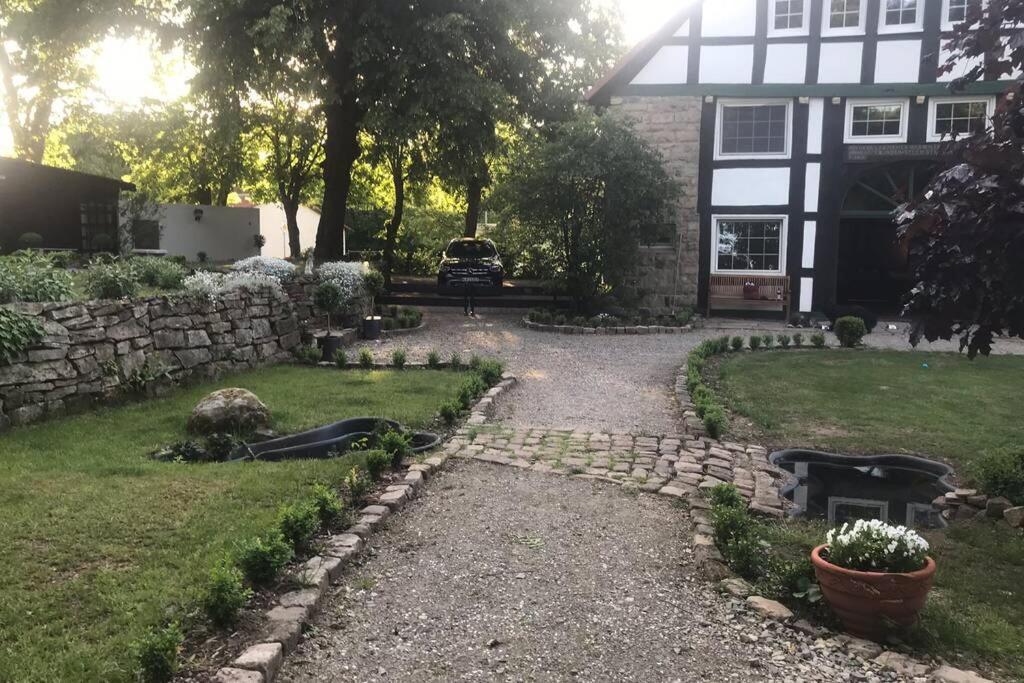 Alte Post Linderhofe Appartement Extertal Buitenkant foto